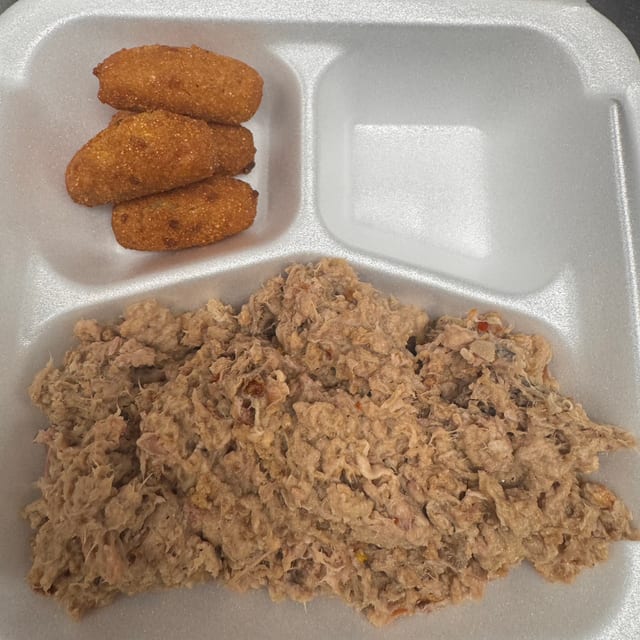 Chopped Pork BBQ Entree.