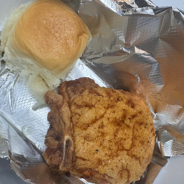 1 piece Protein (Pork Chop).