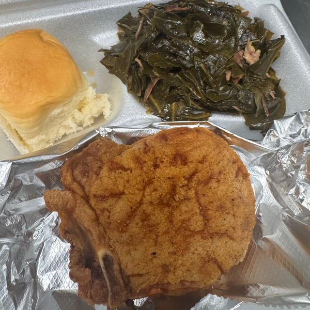 Kids Meal- One Pork Chop.