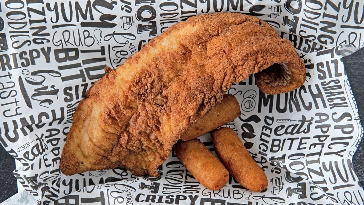 Fried Whiting (2 Pieces).