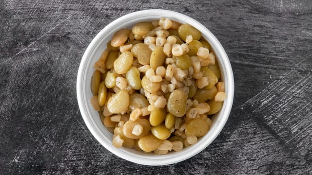 Butter Beans & Corn.